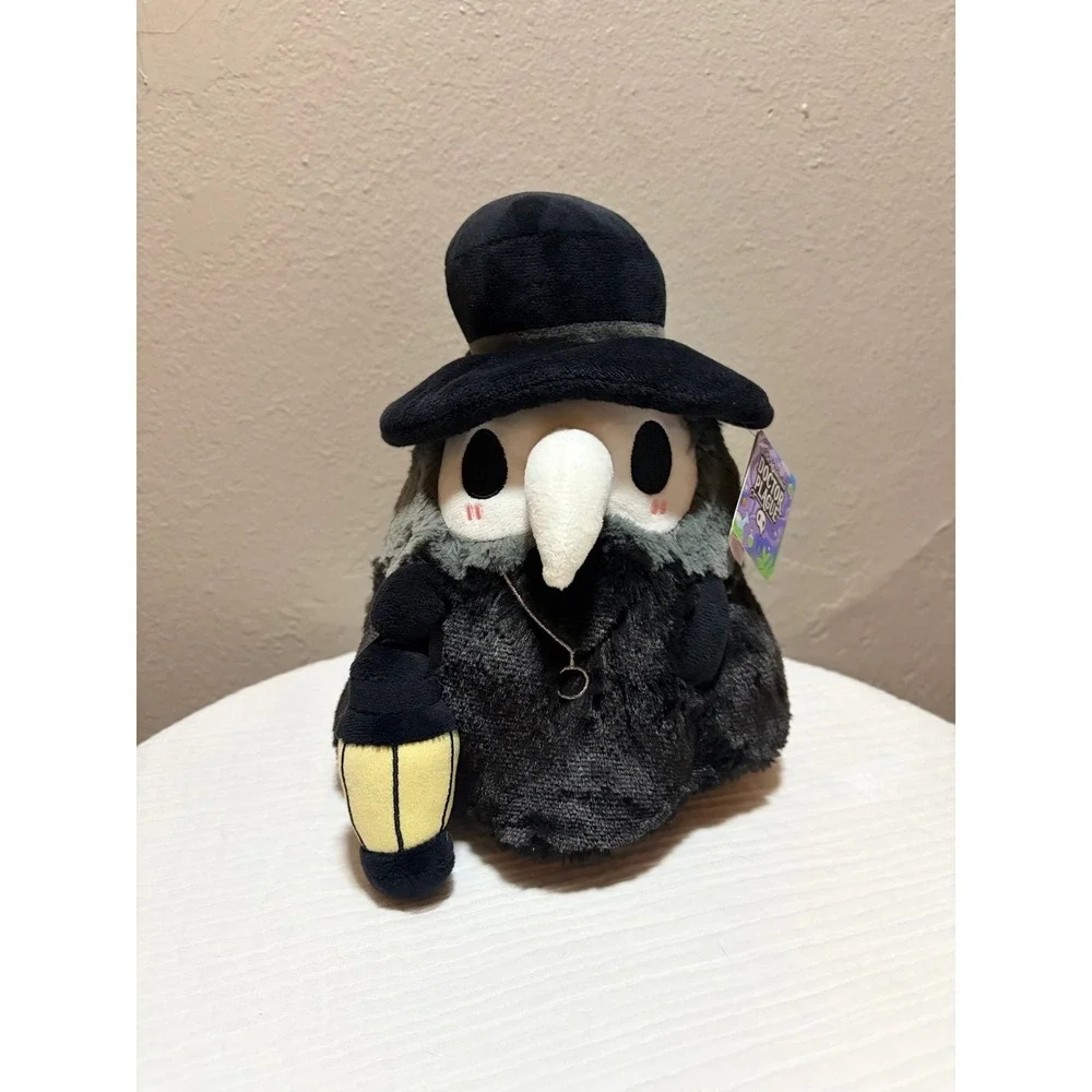 Squishable The Mysterious Doctor Plague Mini 7 Inch Plush Toy Black Gray NWT
